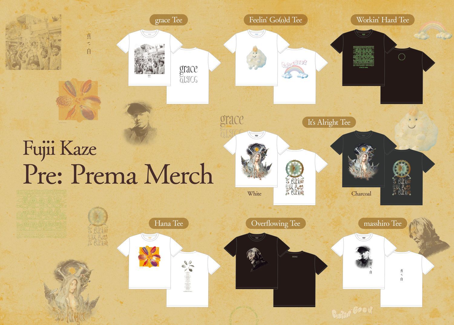 Pre: Prema Merch Pre-Order Open Now & New Gallery photos! | Fujii