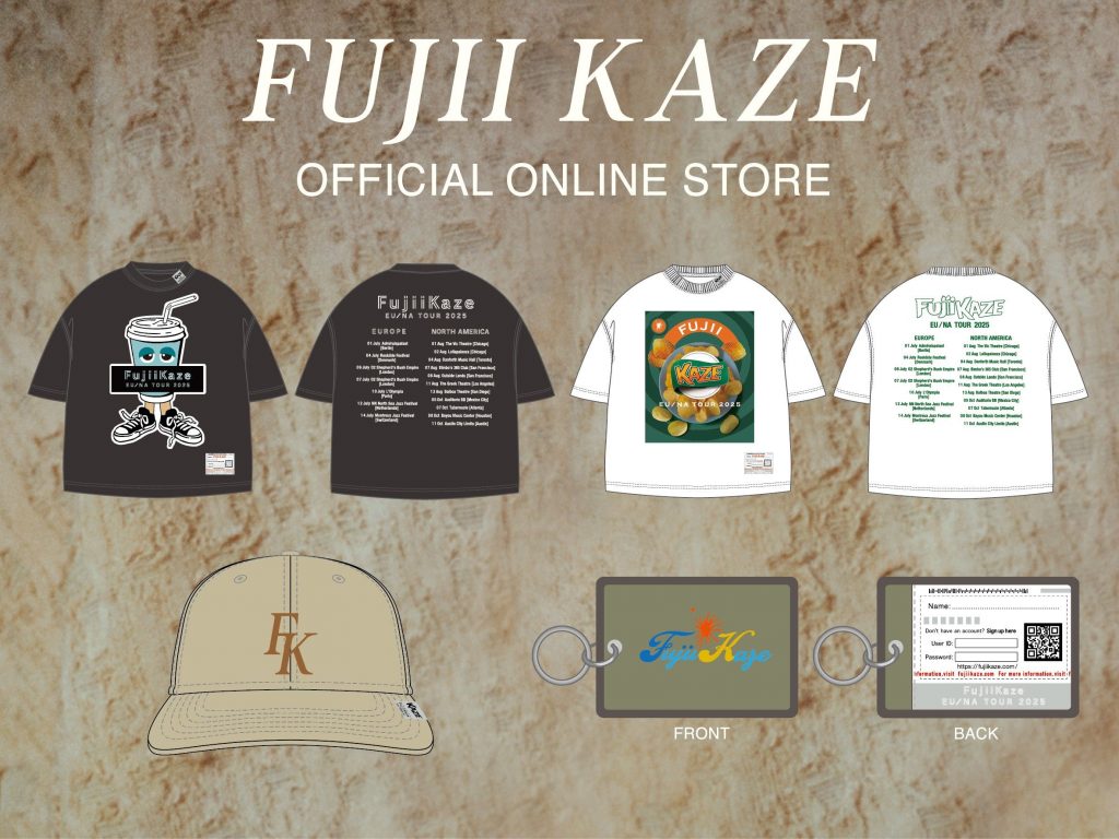OFFICIAL MERCH] FUJII KAZE EU / NA TOUR 2025 | Fujii Kaze OFFICIAL