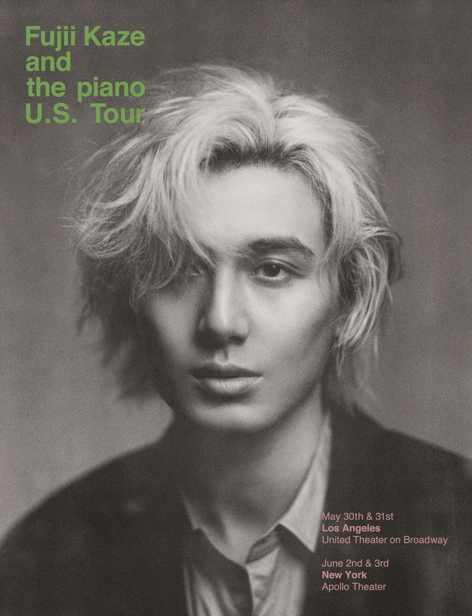 Fujii Kaze and the piano U.S. Tour | Fujii Kaze OFFICIAL SITE